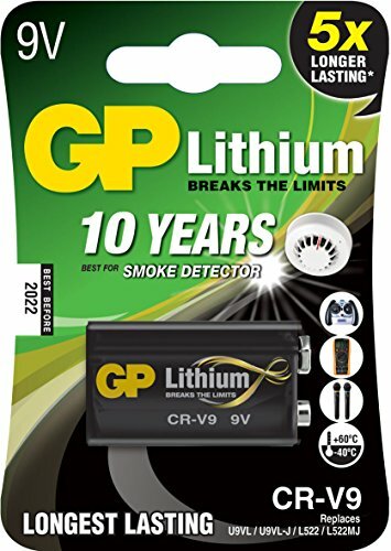 GP Lithium GP CRV9SD-2U1 Pile Lithium pour Appareil Photo Noir