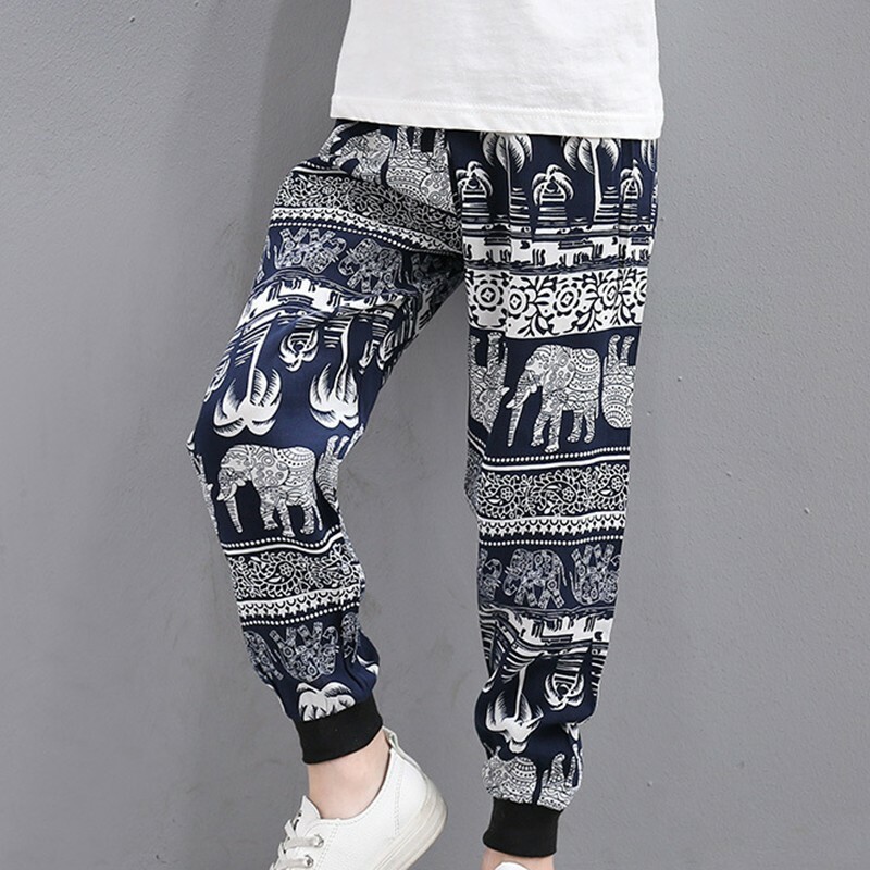 Enfants Pantalon Garçons Desseré Yoga Mode Imprimé Décontracté Long