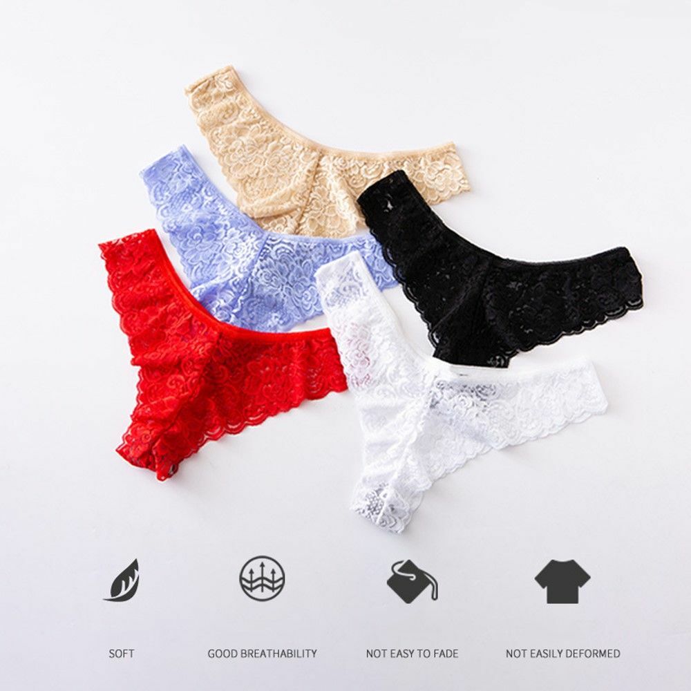 Bande mince String Sous – vêtements pour femmes Dentelle satin String underwear Bande mince String Sous – vêtements pour femmes Dentelle satin String underwear