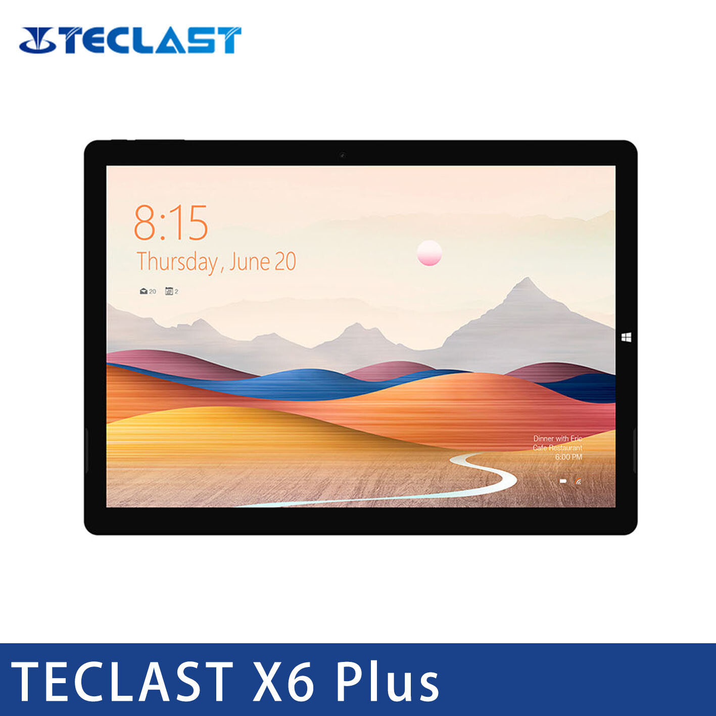 TECLAST X6 PC Tablette Tactile 8G RAM + 256G ROM Tablette PC 12.6 Pouces Noir