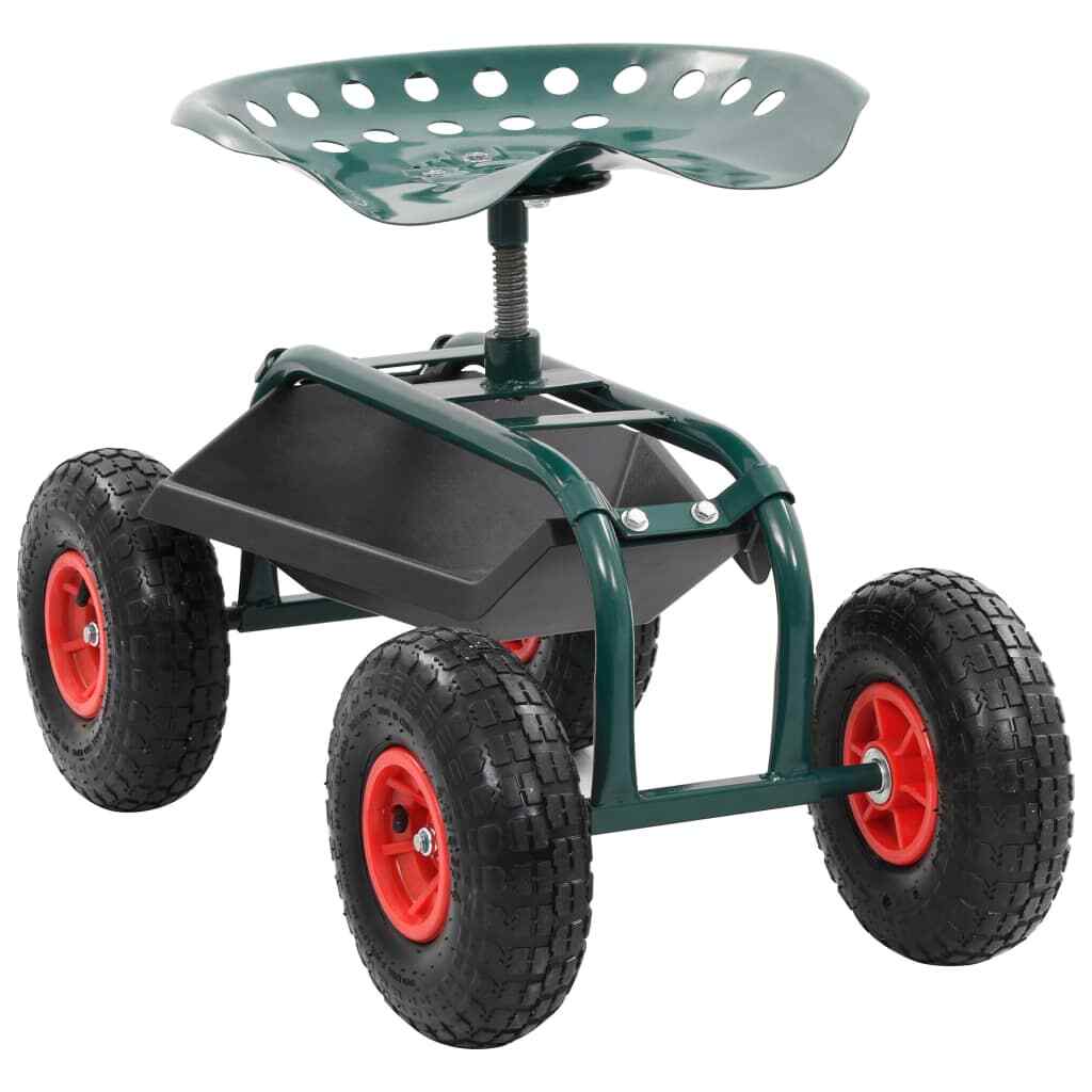 vidaXL Chariot de Jardin Roulant et Plateau à Outils Tâches de Jardinage vidaXL Chariot de Jardin Roulant et Plateau à Outils Tâches de Jardinage