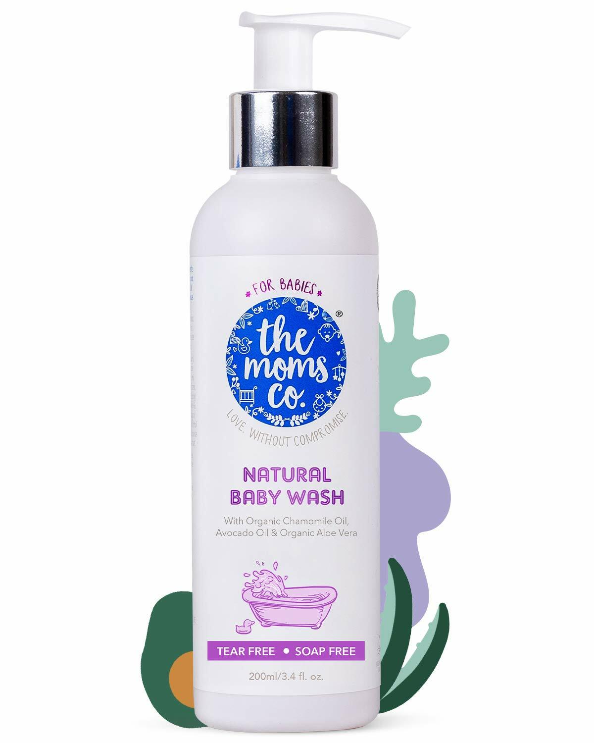 Le Mamans Co. sans Larmes Naturel Bébé Lavage Avec Calend Camomille (200 ML) –