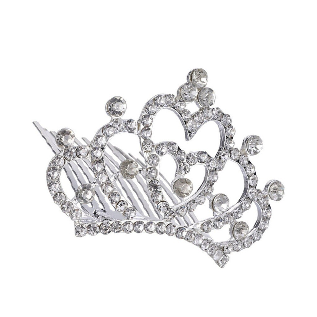 1pc enfants couronne mode cristal attrayant diadème coiffe pour filles enfants 1pc enfants couronne mode cristal attrayant diadème coiffe pour filles enfants