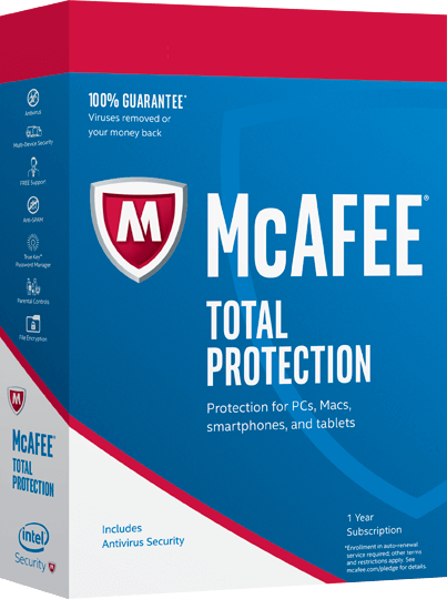 Download McAfee Total Protection 2021 Ten devices New and Renew 1 Year