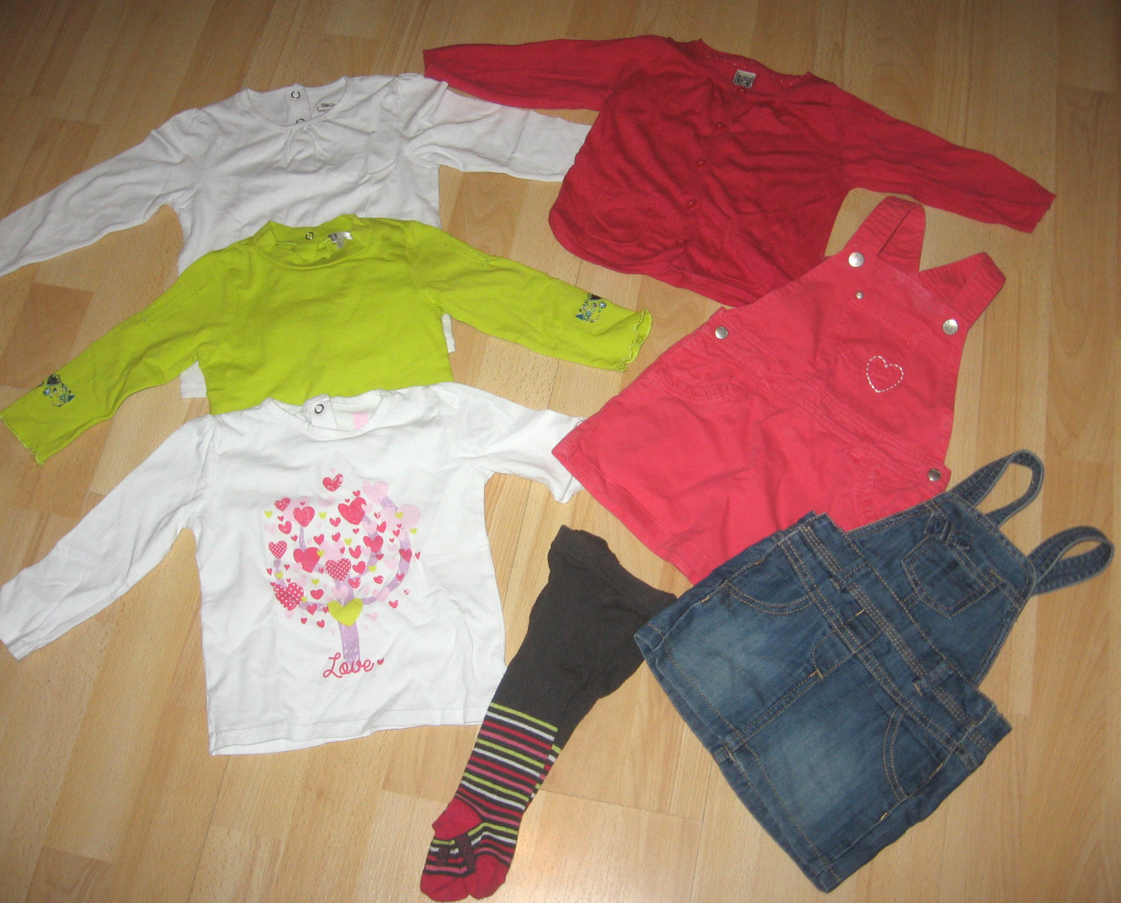 Lot vêtements fille 12 mois – Orchestra, TAO…