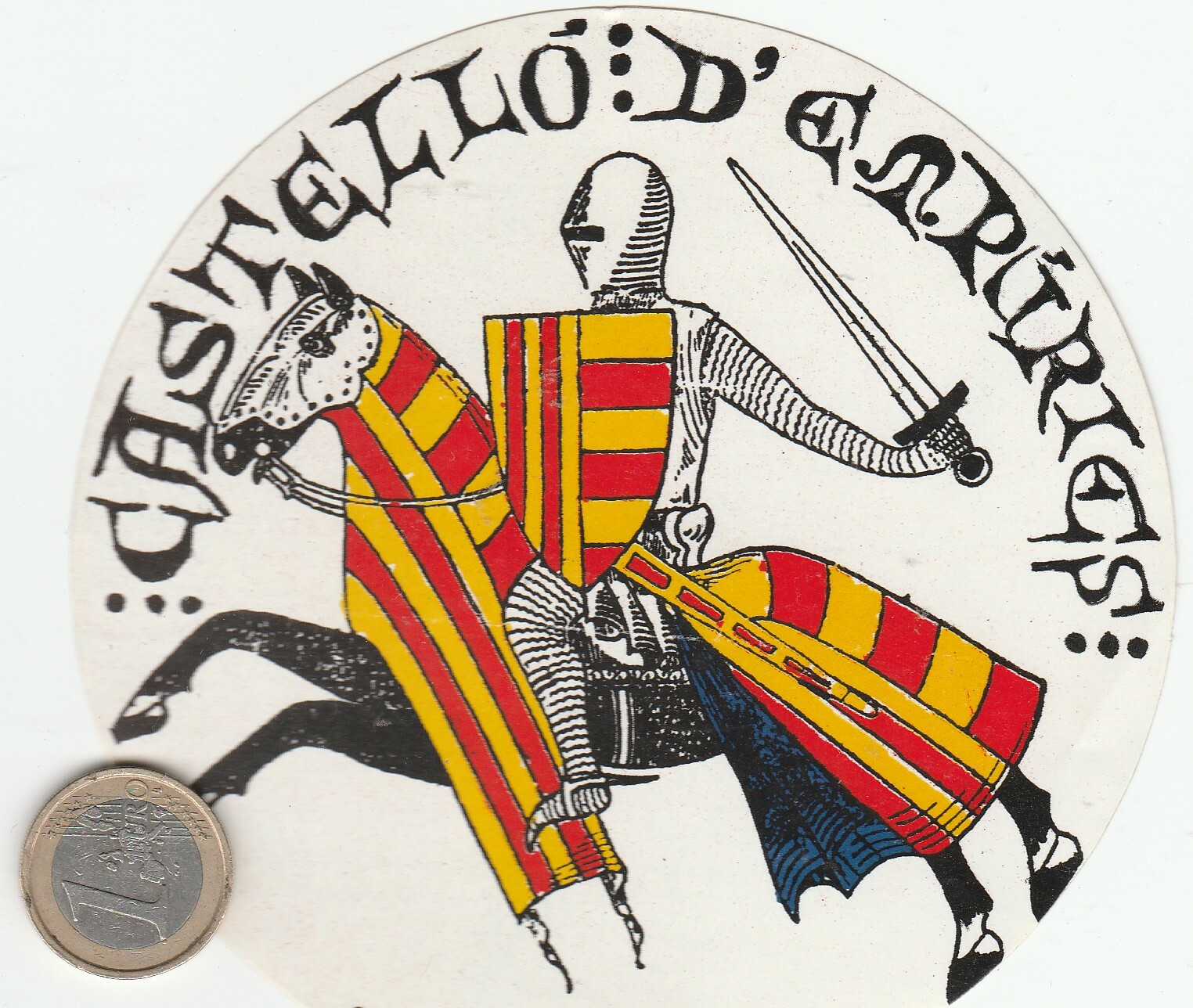 AUTOCOLLANTS . CASTELLO d’EMPURIES AUTOCOLLANTS . CASTELLO d’EMPURIES