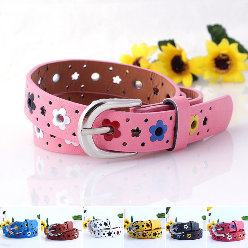 Ceinture Mode Enfants Bébé Filles Réglable Élégant Durable Élastique Floral Ceinture Mode Enfants Bébé Filles Réglable Élégant Durable Élastique Floral