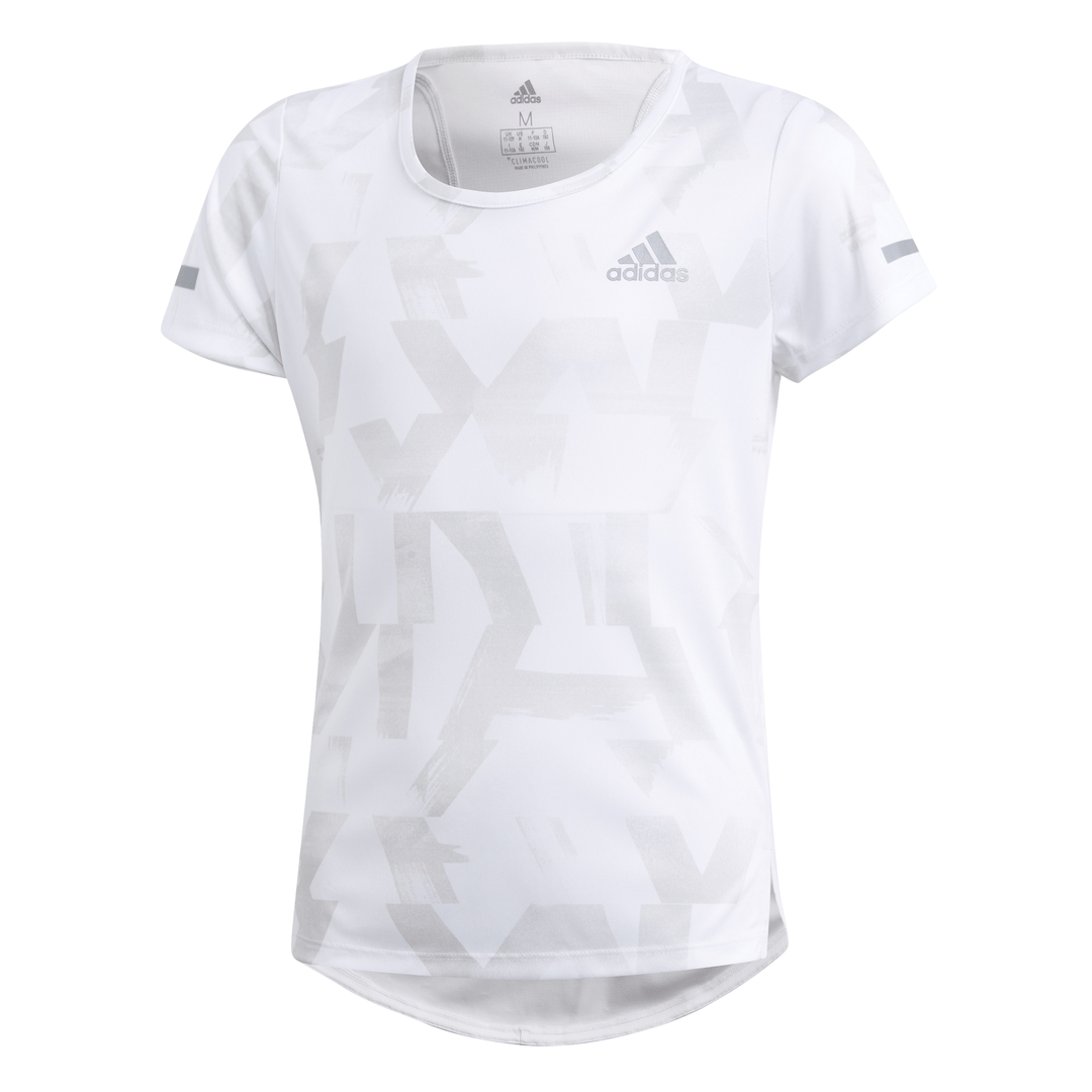 Adidas Filles Course T-Shirt Athlétique Mode École Young Enfants Blanc DV2794 Adidas Filles Course T-Shirt Athlétique Mode École Young Enfants Blanc DV2794