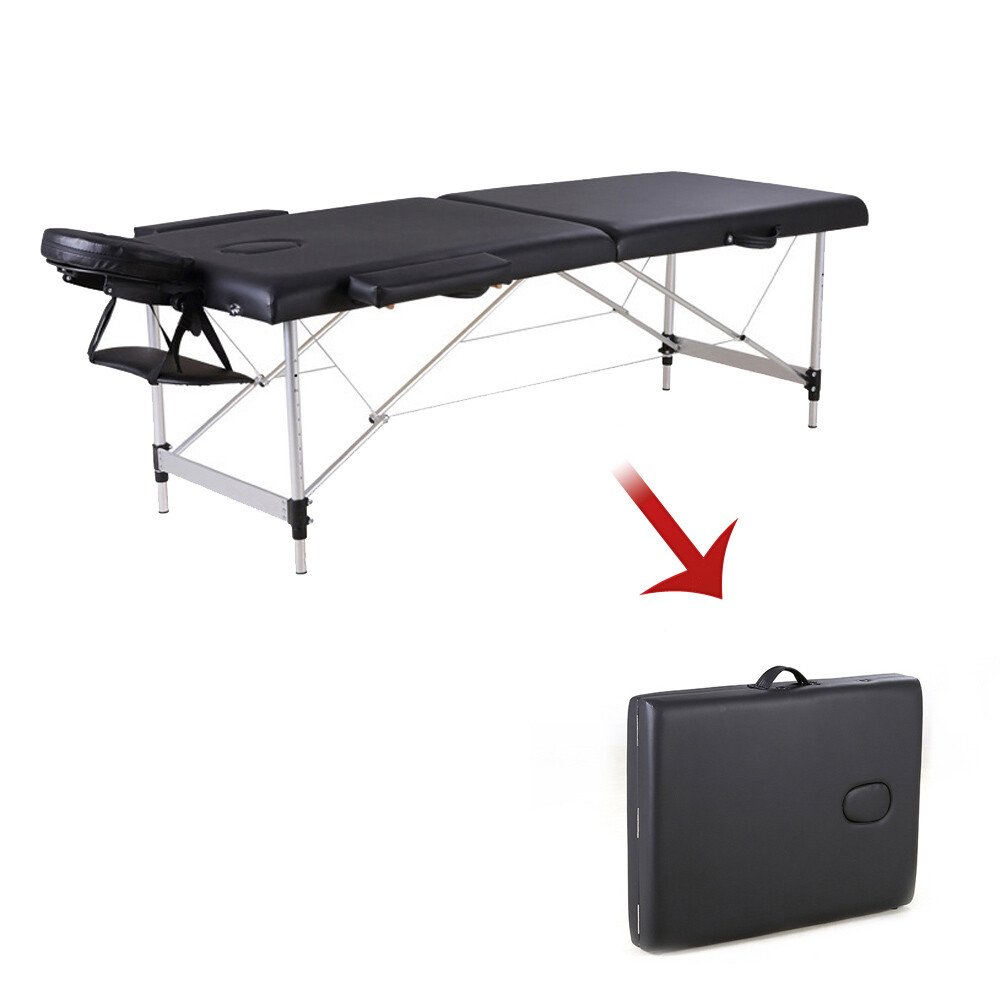 Table de Massage Pliante Aluminium Cosmetique Lit de Massage Portable + Housse Table de Massage Pliante Aluminium Cosmetique Lit de Massage Portable + Housse