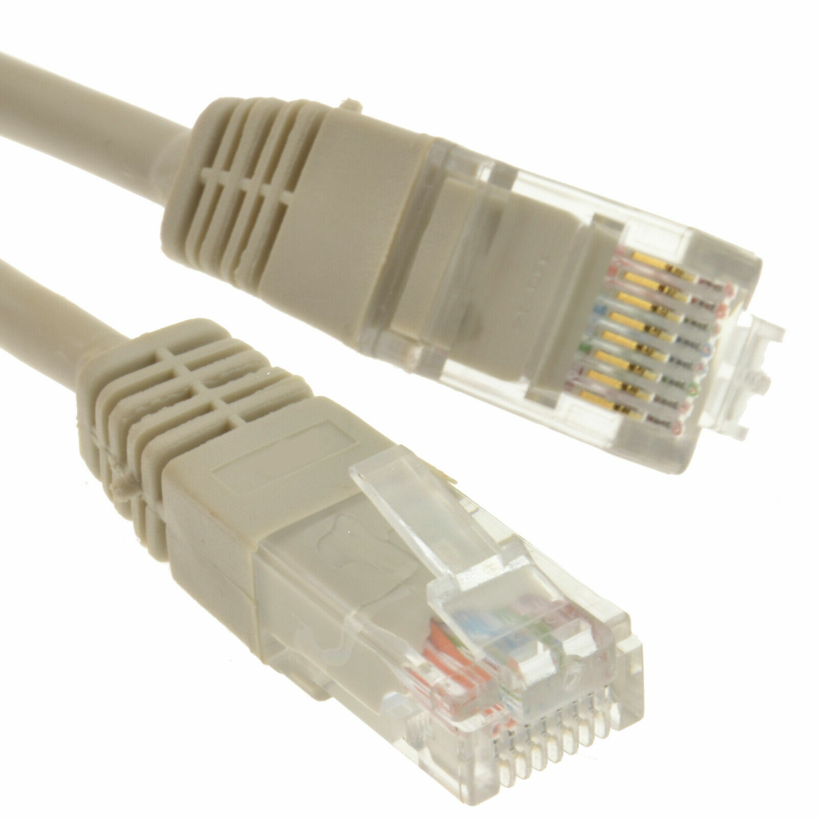 7m Gris Réseau Ethernet RJ45 Cat-5E UTP Patch Lan Cuivre Câble [005524]