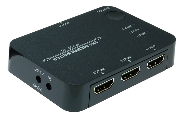 Ultra HD(4K x 2K) HDMI Switch | Automatic | 3x IN, 1x OUT | ARC | 3D Ultra HD(4K x 2K) HDMI Switch | Automatic | 3x IN, 1x OUT | ARC | 3D