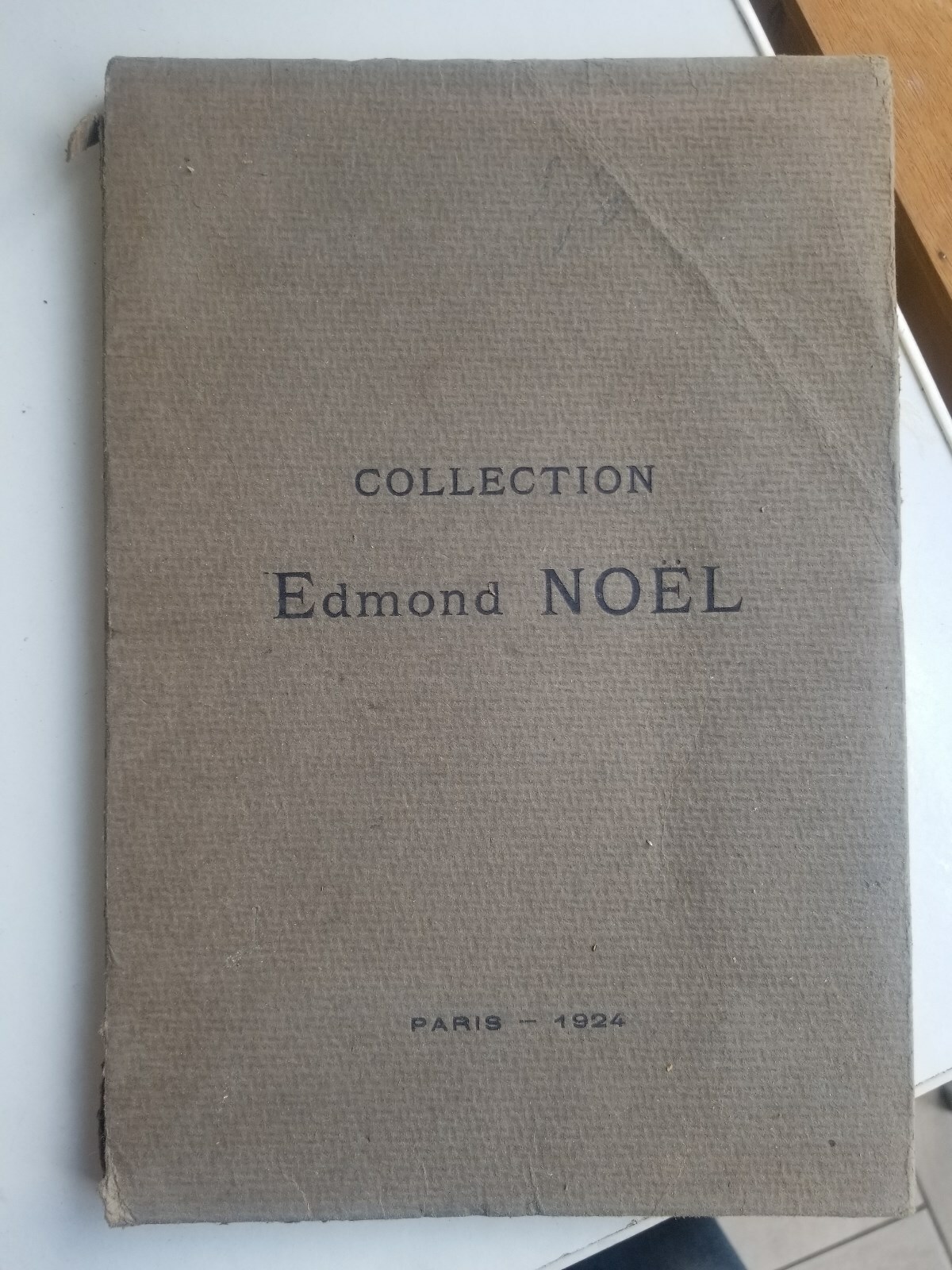 LIVRE ANCIEN COLLECTION EDMOND NOEL PARIS 1924 LIVRE ANCIEN COLLECTION EDMOND NOEL PARIS 1924