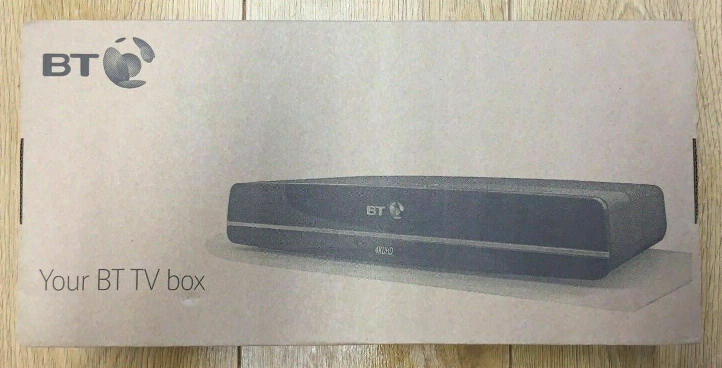 BT 4K Ultra HD YouView Box UHD DTR-T4000/500GB with Twin HD Freeview – New BT 4K Ultra HD YouView Box UHD DTR-T4000/500GB with Twin HD Freeview – New