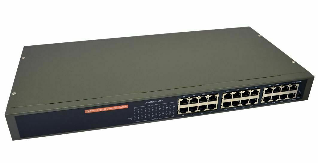 NewLink 24 Port Gigabit non Administré Réseau Ethernet Interrupteur