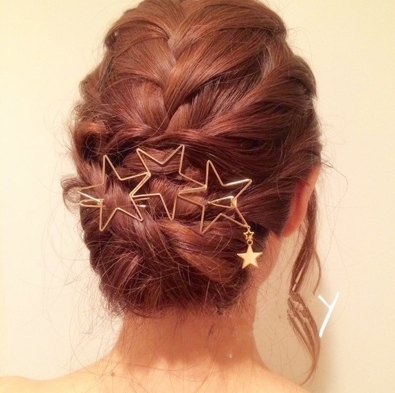 femmes épingles à cheveux étoiles barrette parure pour accessoires la tête femmes épingles à cheveux étoiles barrette parure pour accessoires la tête