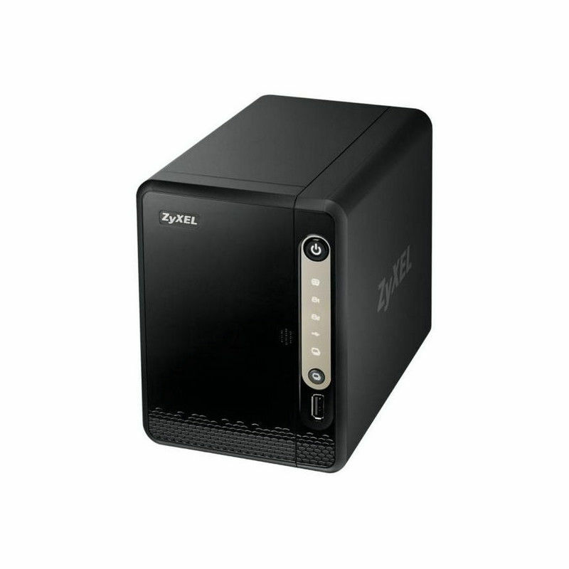 Stockage en Réseau NAS ZyXEL NAS326-EU0101F 2 x 2.5″ – 3.5″ SATA II Stockage en Réseau NAS ZyXEL NAS326-EU0101F 2 x 2.5″ – 3.5″ SATA II