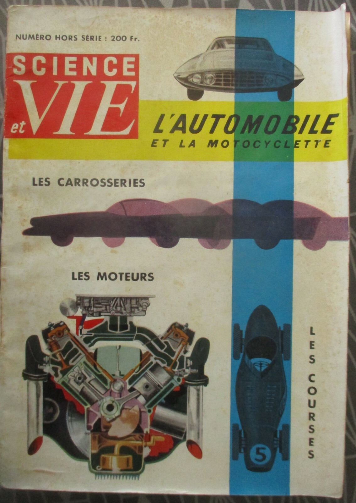 Science et vie n° hors série l’Automobile et motocyclette septembre 1956 scooter Science et vie n° hors série l’Automobile et motocyclette septembre 1956 scooter