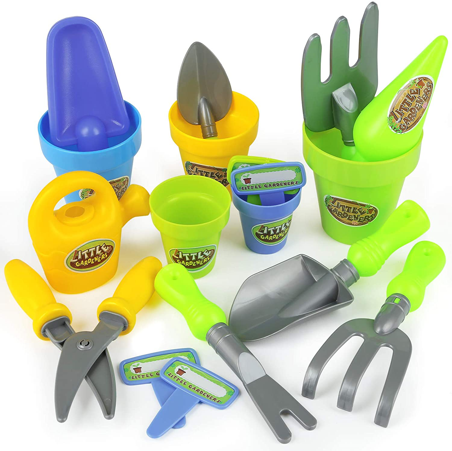 Lemeso Outillage De Jardin Pour Enfants, Kits D’Outils De Jardinage 20 Pièces, Lemeso Outillage De Jardin Pour Enfants, Kits D’Outils De Jardinage 20 Pièces,