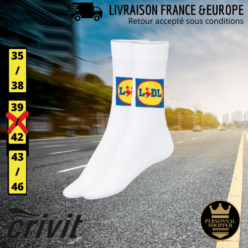 Chaussettes LIDL Original Edition Limitée H / F Chaussettes LIDL Original Edition Limitée H / F