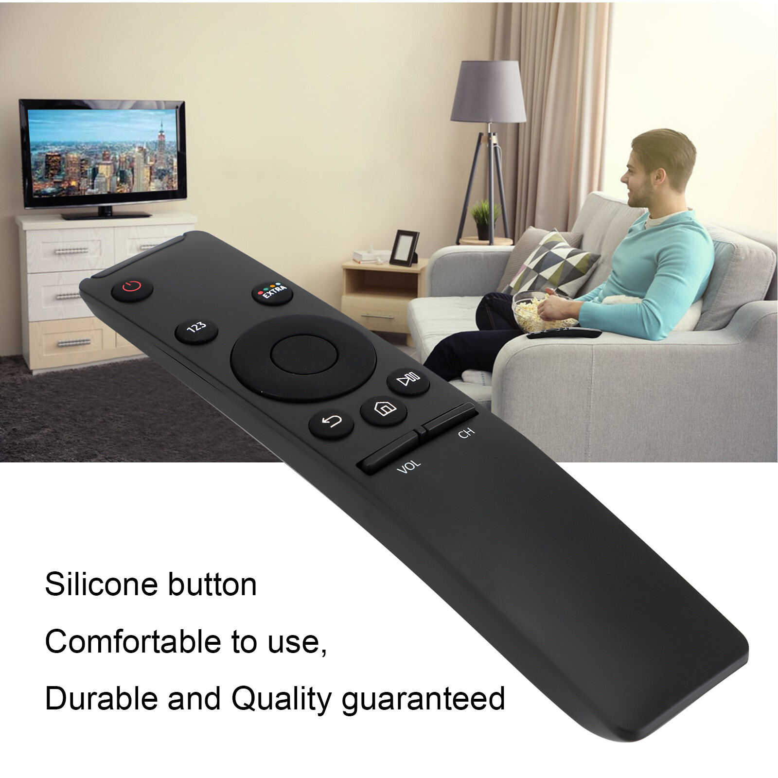 Remote Control für BN59-01259B/D RMCSPM1AP1 4K Ultra HD Smart LED TV