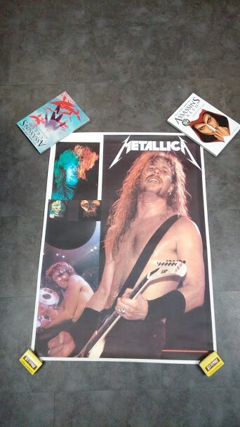Affiches Metallica Originale d’époque Affiches Metallica Originale d’époque