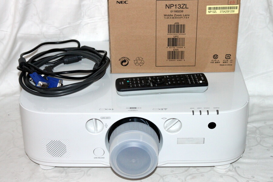 NEC PA522U High-End Beamer Projecteur + NP13ZL Objectif 5200lm 5000:1 4k