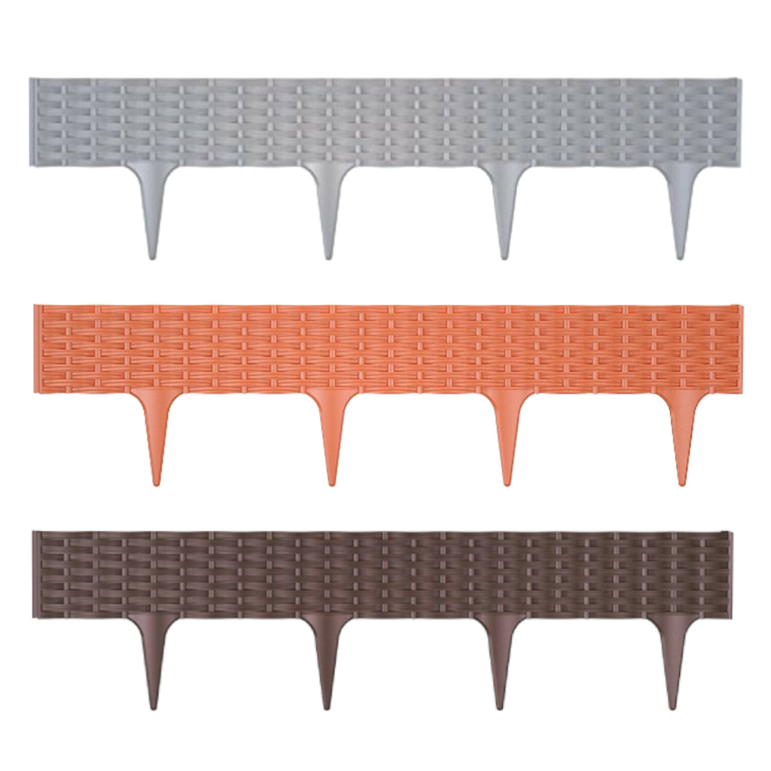 Bordure de jardin palissade 3,9 m Garden Border IBRA Prosperplast Bordure de jardin palissade 3,9 m Garden Border IBRA Prosperplast