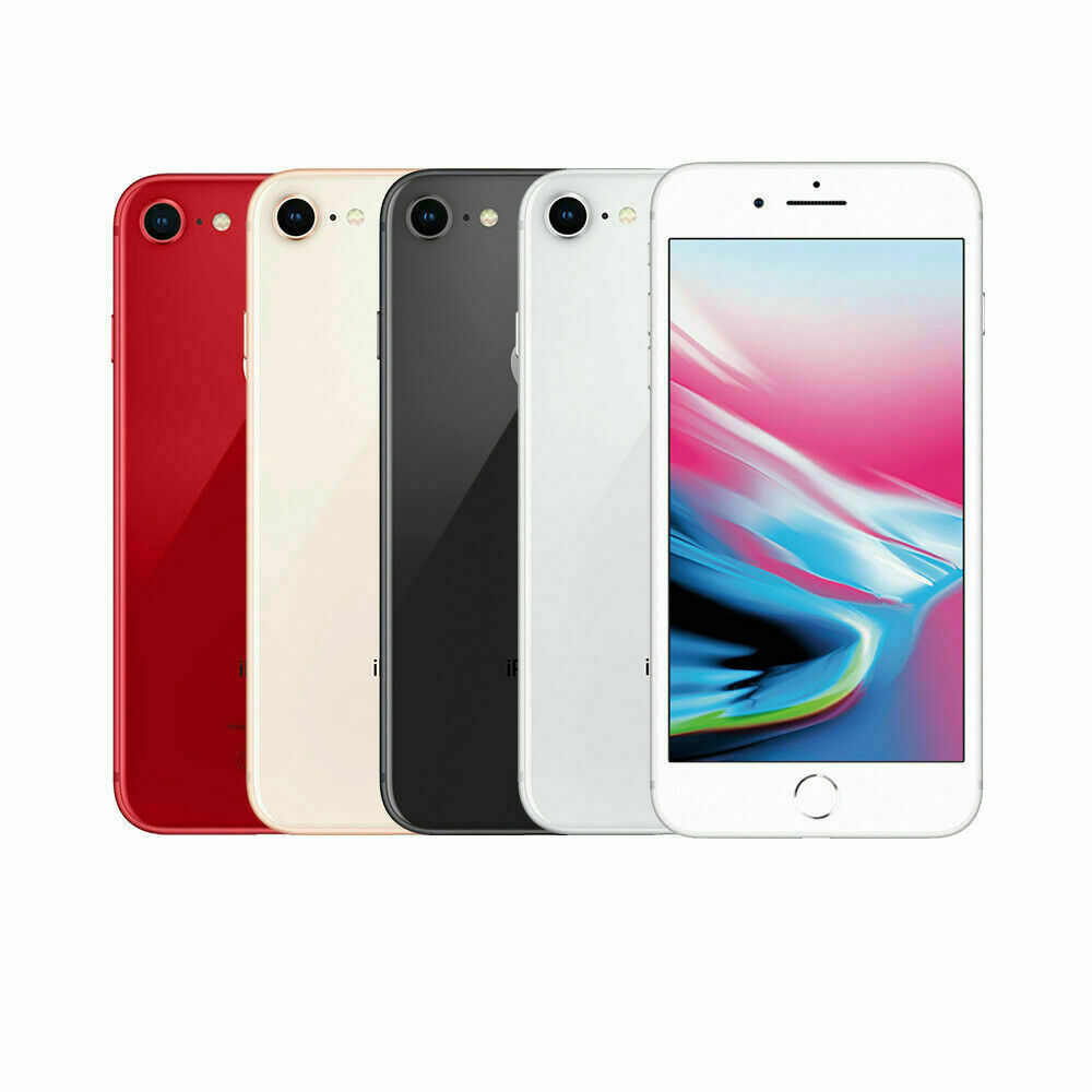 Apple iPhone 8 64Go 256Go Smartphone Débloqué – Couleurs – Garantie – Neuf – iOS