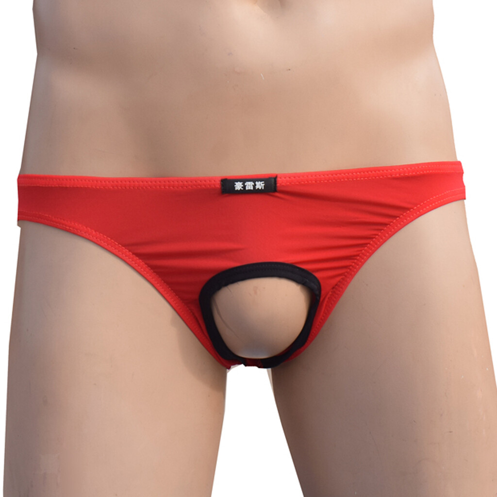 Nouveaux sous-vêtements pour hommes Pouch Thongs G String Open Slip Nouveaux sous-vêtements pour hommes Pouch Thongs G String Open Slip
