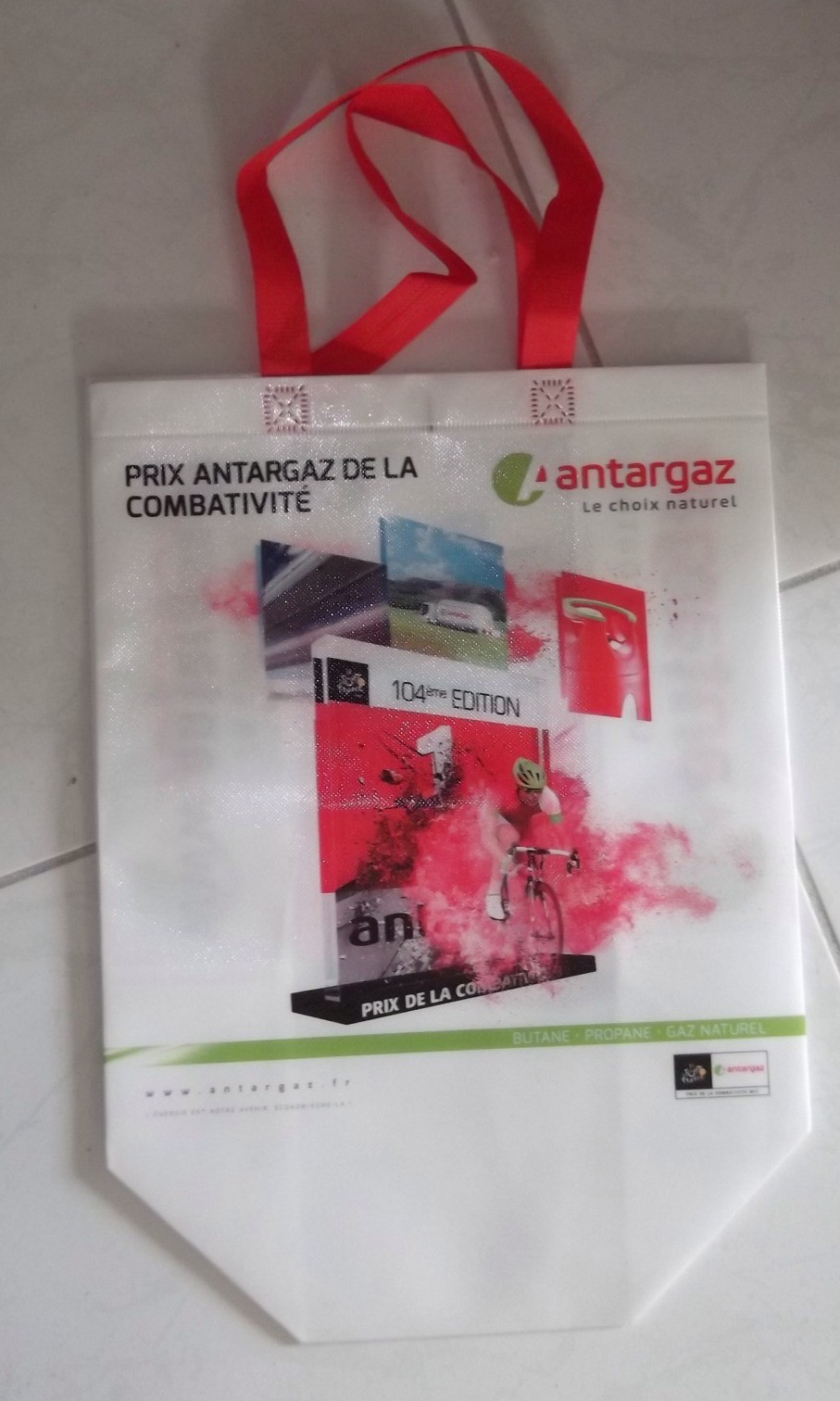 CYCLISME Grand Sac ANTARGAZ TOUR DE FRANCE 2017 CYCLISME Grand Sac ANTARGAZ TOUR DE FRANCE 2017