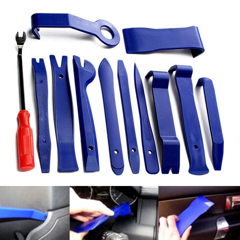 12X OUTILS PLASTIQUE DEMONTAGE VOITURE GARNITURE CLIP TABLEAU DE BORD PORTE 12X OUTILS PLASTIQUE DEMONTAGE VOITURE GARNITURE CLIP TABLEAU DE BORD PORTE