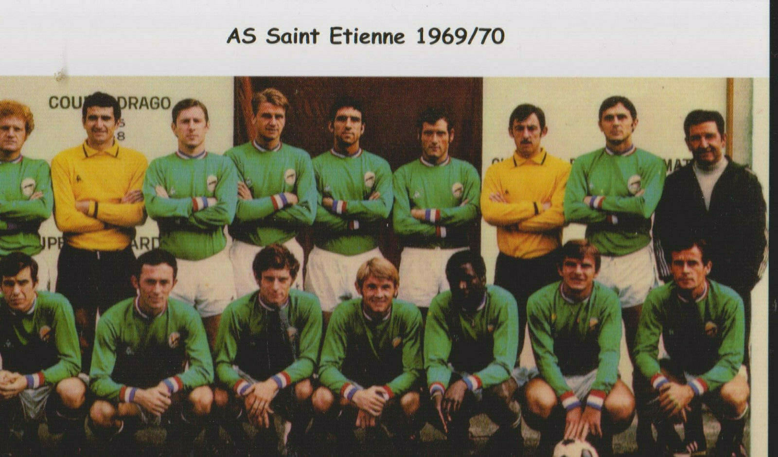 FOOTBALL CP EQUIPE DE SAINT ETIENNE 1969/70