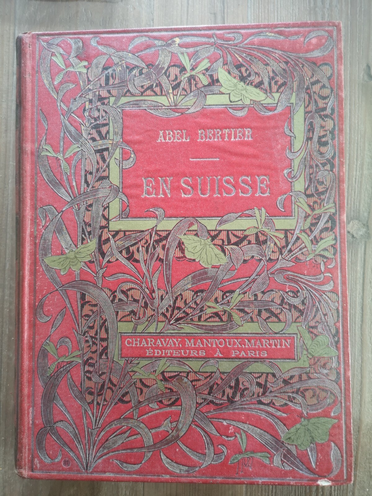 Livre Ancien Abel Bertier – En Suisse Livre Ancien Abel Bertier – En Suisse