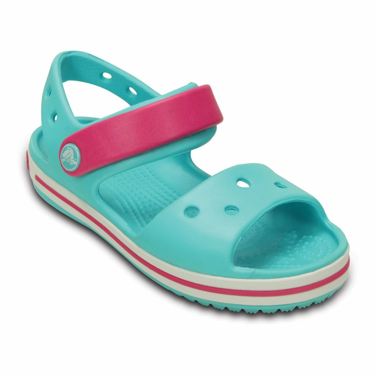 Sandales CROCS 12856-4FV Mode Enfants Unisexe Piscine / Candy Rose Crocband