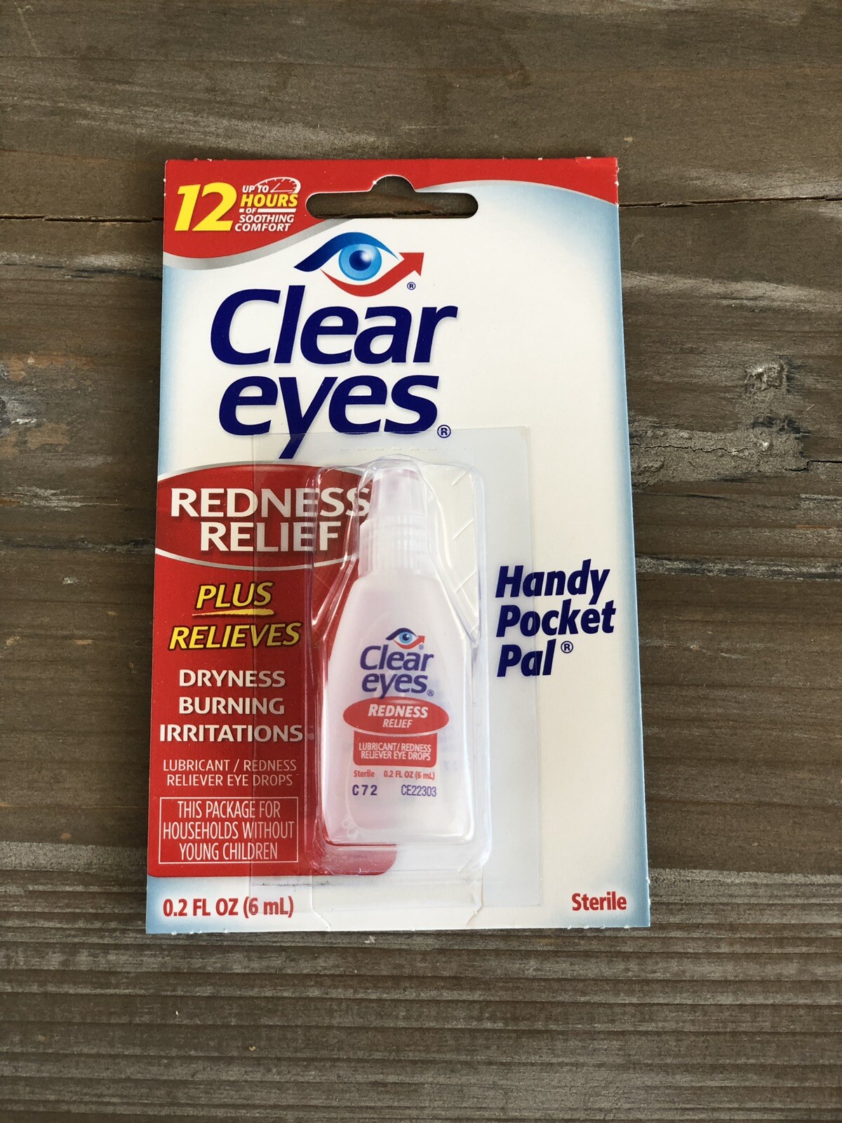 Clear Eyes Redness Relief – Nettoie Et Blanchit Les Yeux