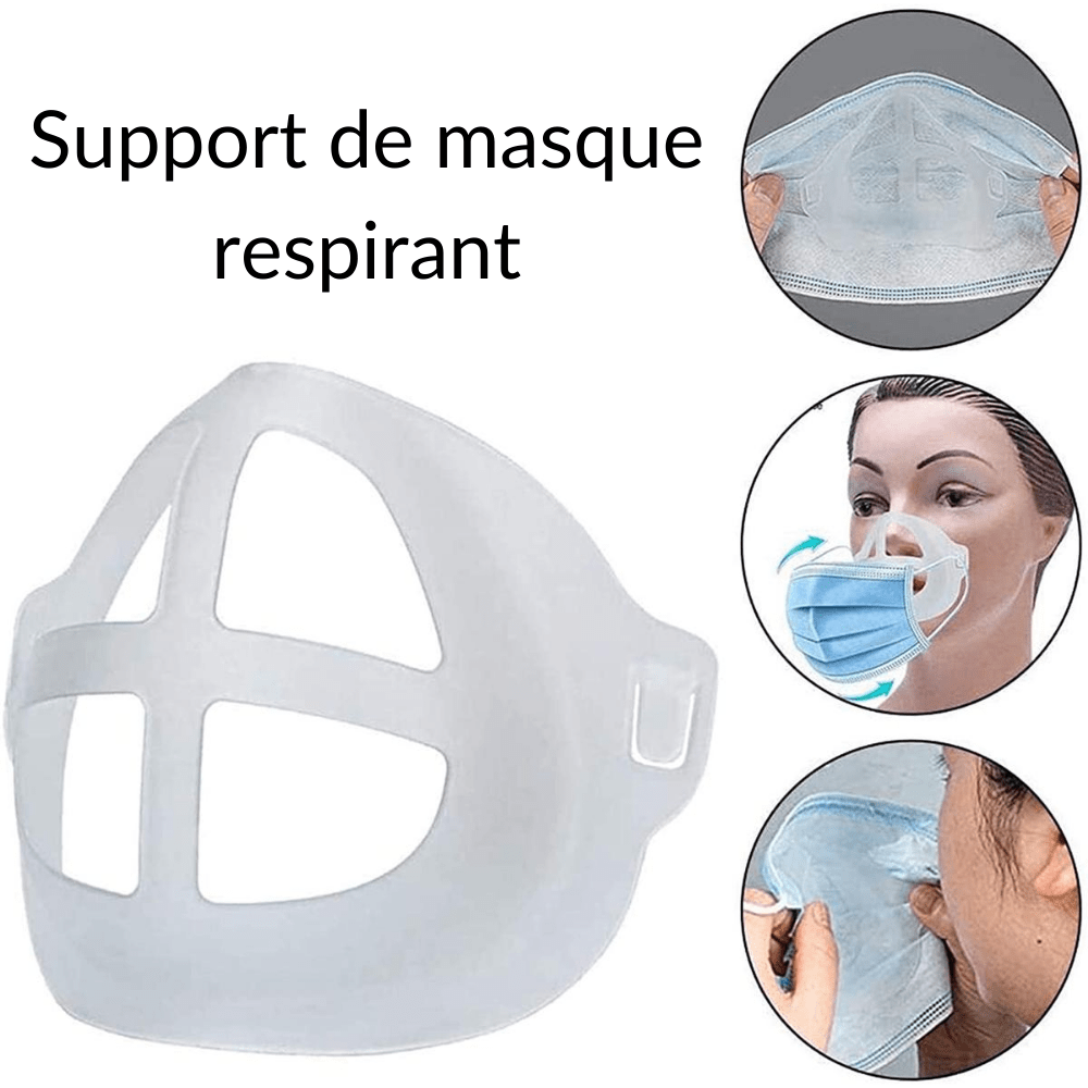 Support Masque 3D idéal Maquillage et Respiration (Adulte) Support Masque 3D idéal Maquillage et Respiration (Adulte)
