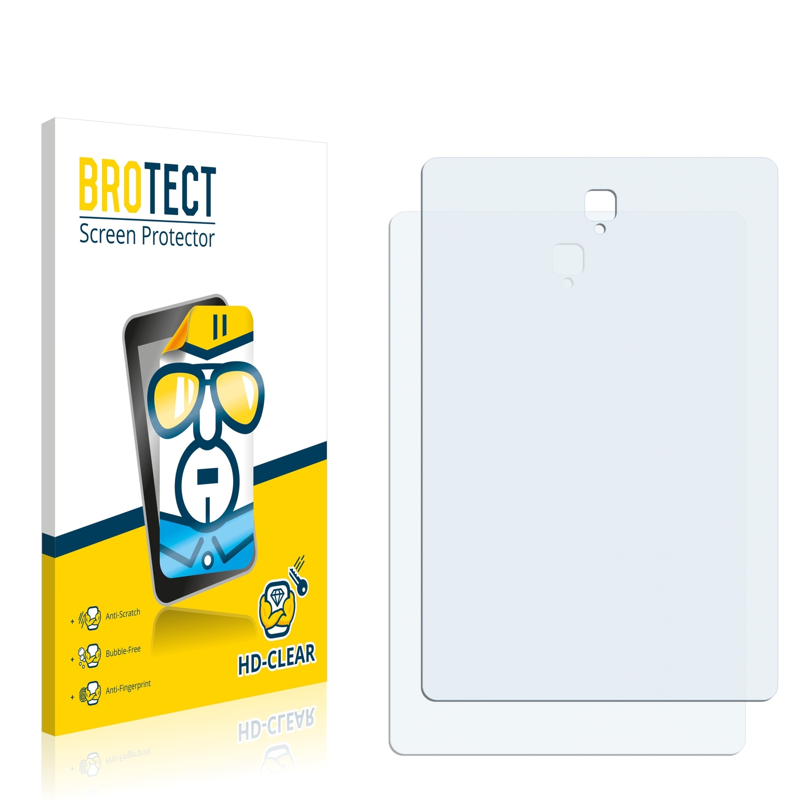 2x Film Protection pour Samsung Galaxy Tab S4 10.5 (Arrière) Transparent 2x Film Protection pour Samsung Galaxy Tab S4 10.5 (Arrière) Transparent