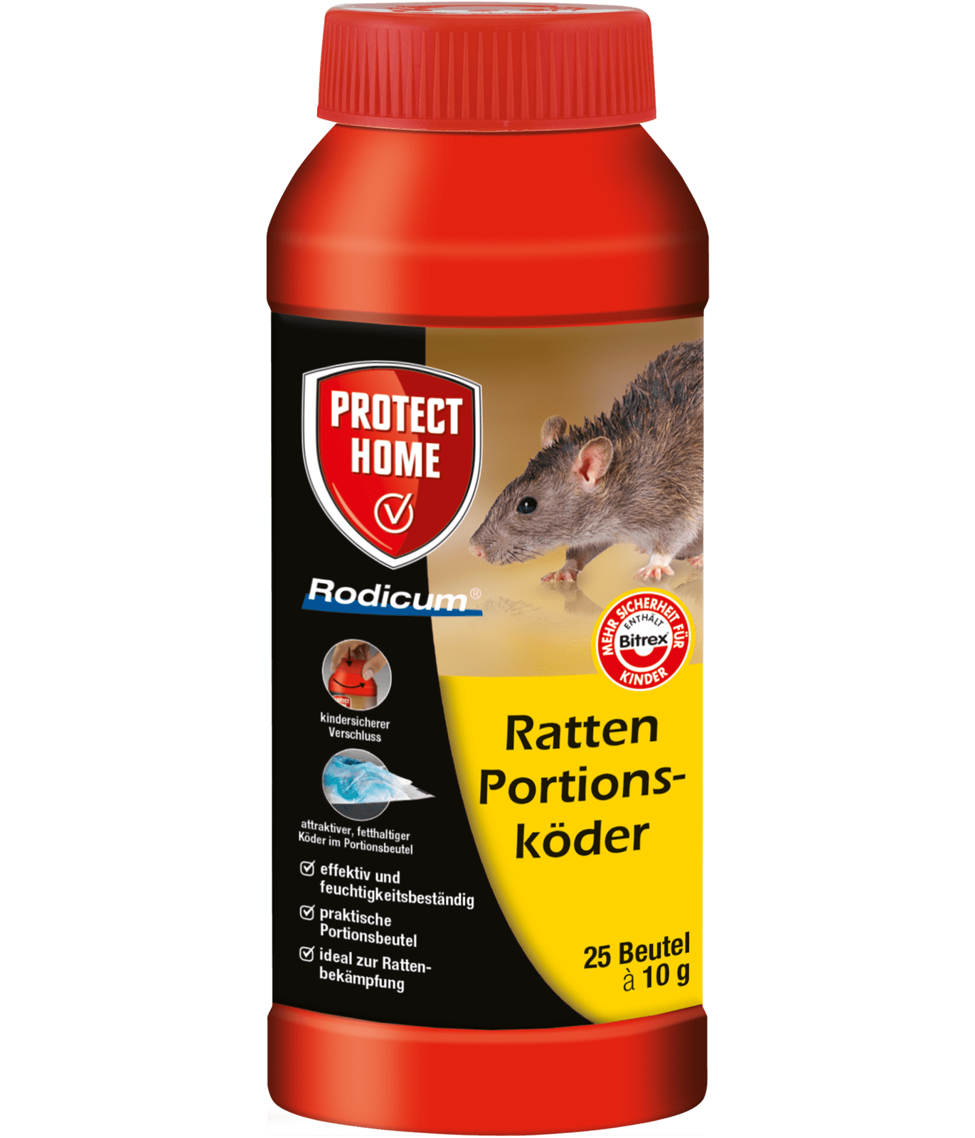 SBM Protéction Accueil Rodicum Ratten Appât Portions, 250 Outil SBM Protéction Accueil Rodicum Ratten Appât Portions, 250 Outil