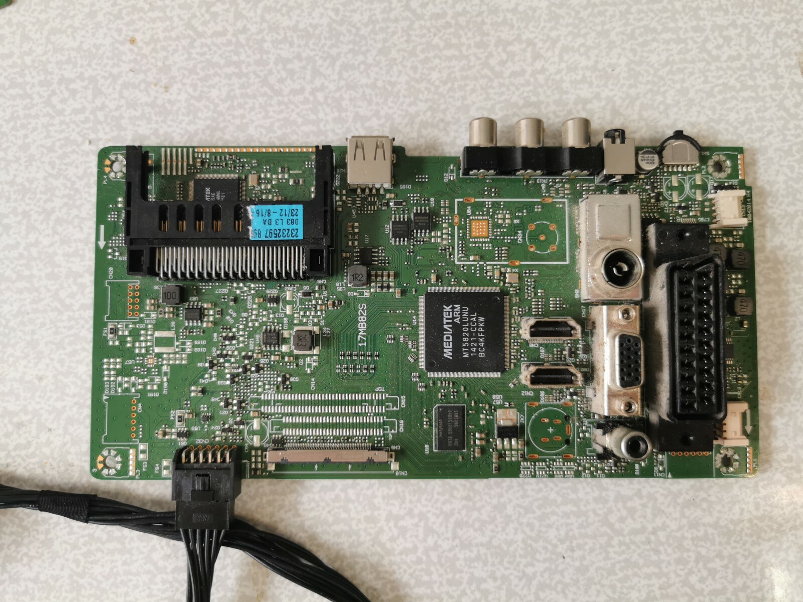 Platine principale pour tv audio téléphonie continental edison casier 03 Platine principale pour tv audio téléphonie continental edison casier 03