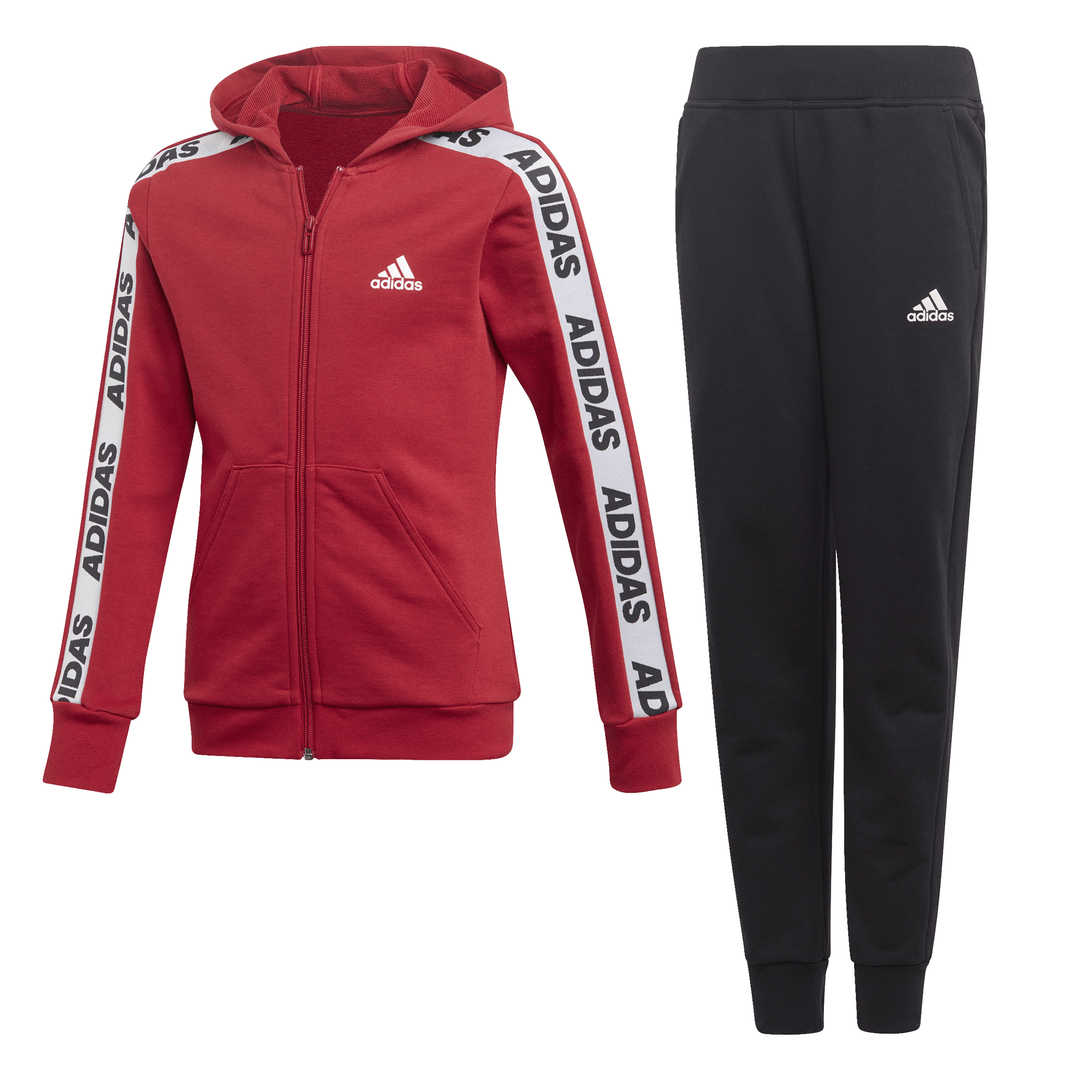 Adidas Enfants à Capuche Survêtement Ensemble Course Entraînement École Mode