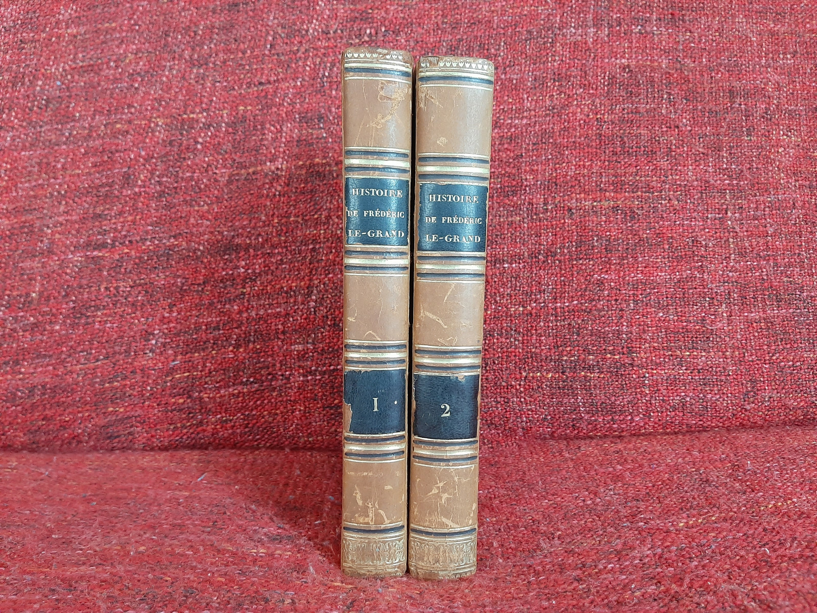 LIVRE ANCIEN – BIOGRAPHIE – Histoire de Frédéric le grand – Vol. 1 & 2 – (1830) LIVRE ANCIEN – BIOGRAPHIE – Histoire de Frédéric le grand – Vol. 1 & 2 – (1830)