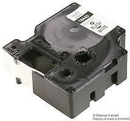 Bande 19MM Noir / Wht PermVinyle – Étiquette Imprimante – Bureau Consommables – Bande 19MM Noir / Wht PermVinyle – Étiquette Imprimante – Bureau Consommables –