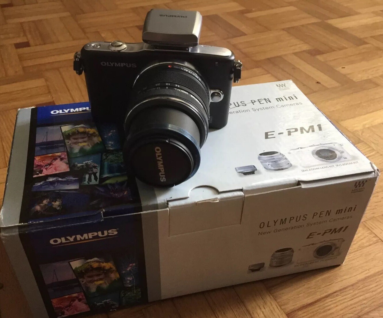 Appareil Photo Numérique Olympus Pen Mini E-PM1 Objectif Interchangeable + LENS Appareil Photo Numérique Olympus Pen Mini E-PM1 Objectif Interchangeable + LENS