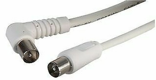Câble Coaxial TV P-R / Un P Blanc 2M Câble Assemblement Audio et Vidéo – CV85758 Câble Coaxial TV P-R / Un P Blanc 2M Câble Assemblement Audio et Vidéo – CV85758