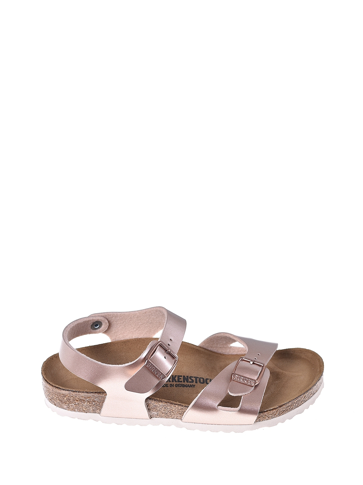 Sandales BIRKENSTOCK 1012520 Rio Enfants Electric Metallic Copper Mode Junior Sandales BIRKENSTOCK 1012520 Rio Enfants Electric Metallic Copper Mode Junior