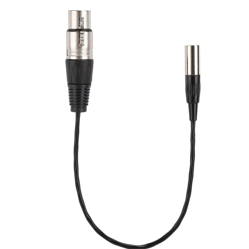 30cm Mini XLR 3Pin vers XLR Câble Mini XLR Audio Câble pour Appareil Photo SLR