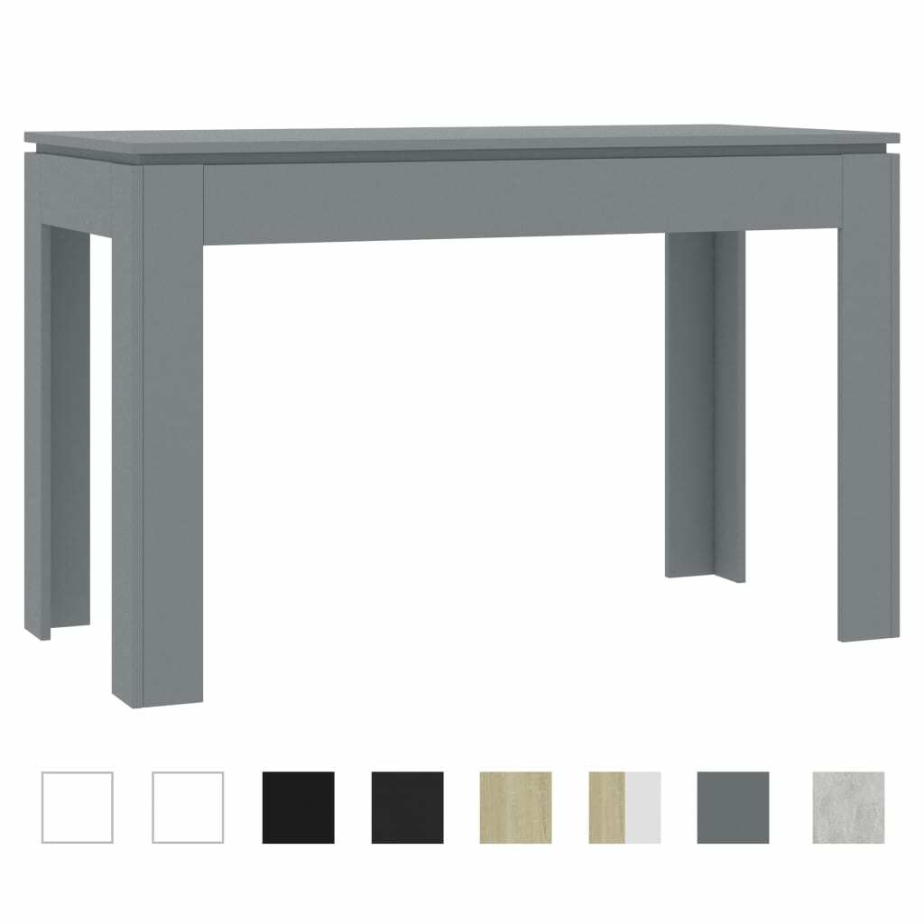 vidaXL Table de Salle à Manger Aggloméré Dîner Cuisine Repas Multicolore vidaXL Table de Salle à Manger Aggloméré Dîner Cuisine Repas Multicolore