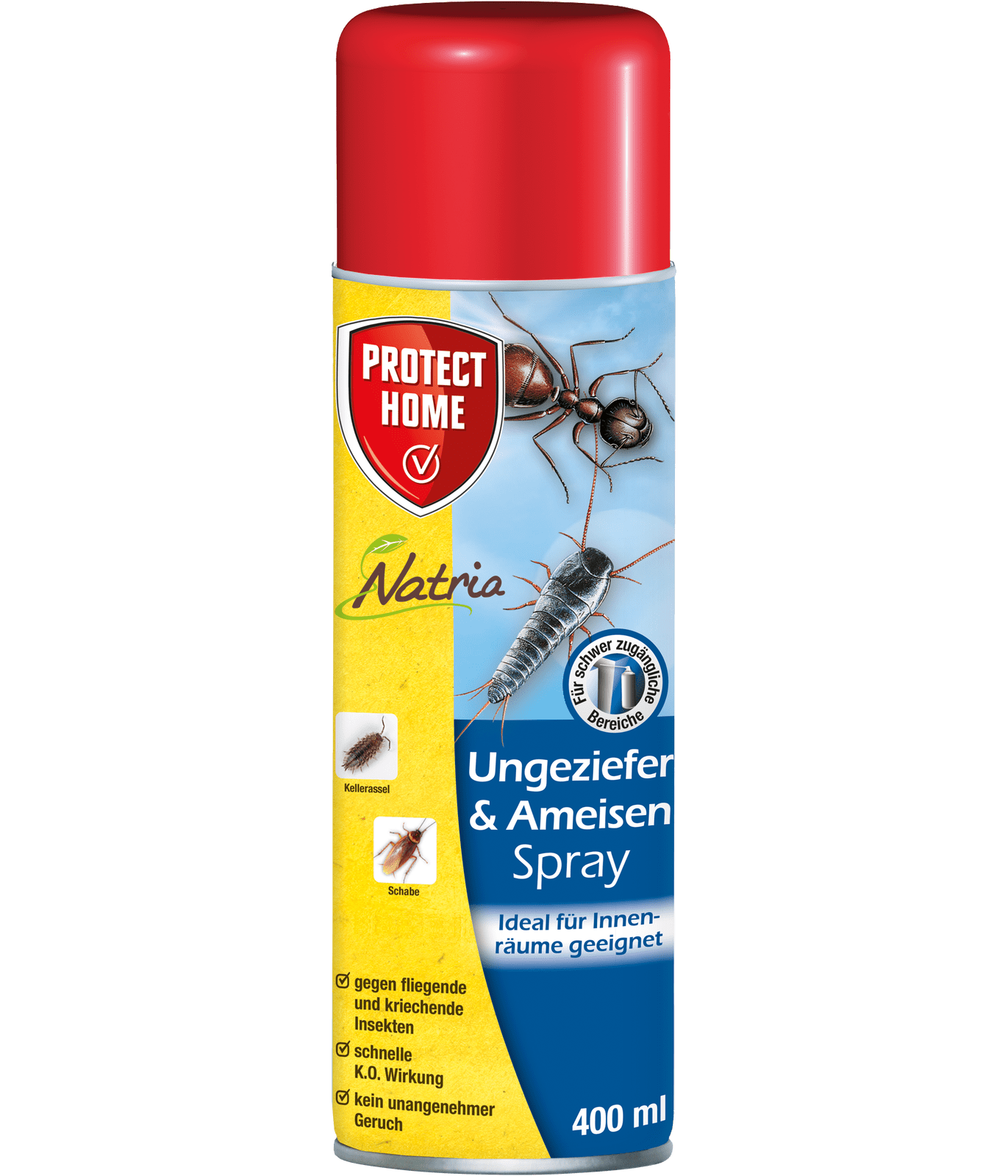 Sbm Protéction Accueil Natria Vermines & Fourmis Spray, 400 ML Sbm Protéction Accueil Natria Vermines & Fourmis Spray, 400 ML