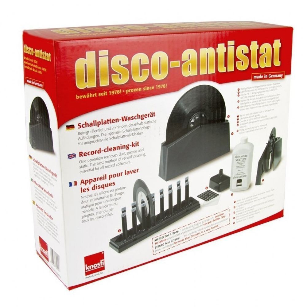 Knosti Disco-Antistat Disques de Phono Machine à Laver Génération I Knosti Disco-Antistat Disques de Phono Machine à Laver Génération I
