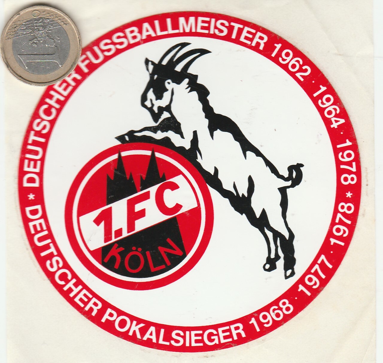 AUTOCOLLANTS Sport. Football FC KÖLN AUTOCOLLANTS Sport. Football FC KÖLN